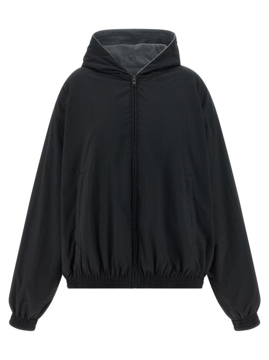 26SS 발렌시아가 커시브 리버서블 트랙수트 재킷 857733TTO041000 Multicolor