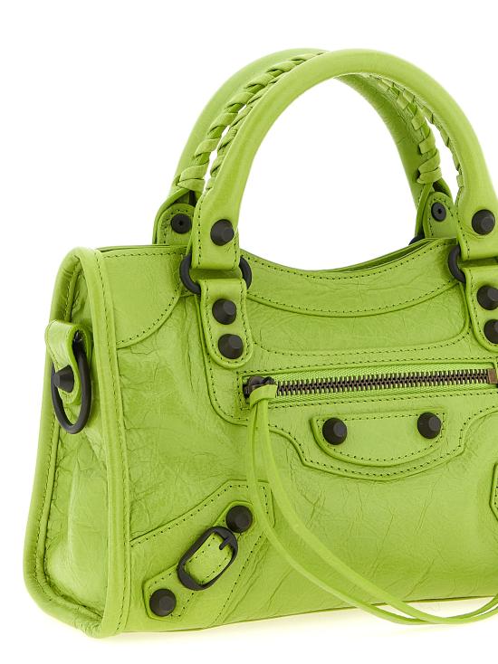 26SS 발렌시아가 르 시티 미니백 8063952ABEK3519 Green - BALENCIAGA