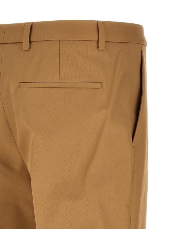 26SS 구찌 스트레이트 팬츠 853492ZAQH52578 Beige - GUCCI