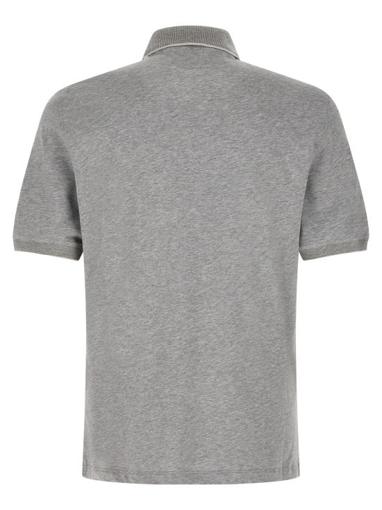 26SS 브루넬로 쿠치넬리 폴로 티셔츠 M0B139779GCQ087 Gray - BRUNELLO CUCINELLI