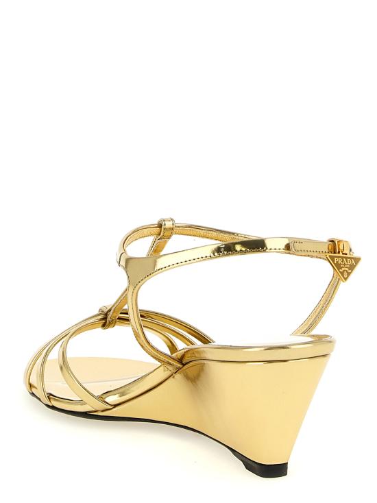 26SS 프라다 슈즈 1X383OF0553AU1F0522 Gold - PRADA