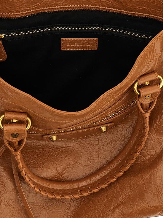 26SS 발렌시아가 르 시티 미디움 백 823058210F62630 Brown - BALENCIAGA