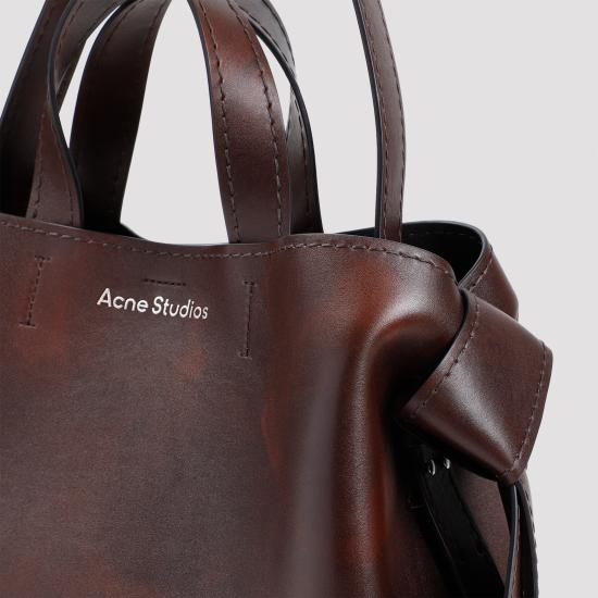 26SS 아크네 스튜디오 토트백 A10380 ADM DARK BROWN - ACNE STUDIOS