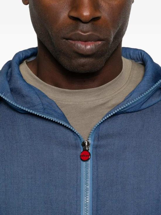 26SS 키톤 후드 티셔츠 UMC010H0969602000 BLU - KITON