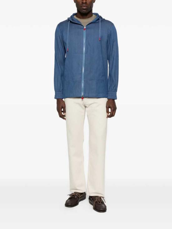 26SS 키톤 후드 티셔츠 UMC010H0969602000 BLU - KITON