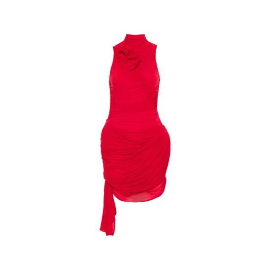 26SS 마그다뷰트림 숏 원피스 SUKIENKA 36 RED