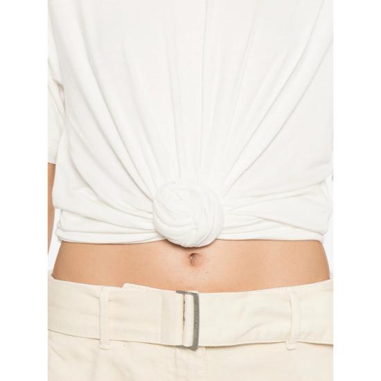 26SS 마그다뷰트림 탑 T SHIRT 01 CREAM WHITE - MAGDA BUTRYM