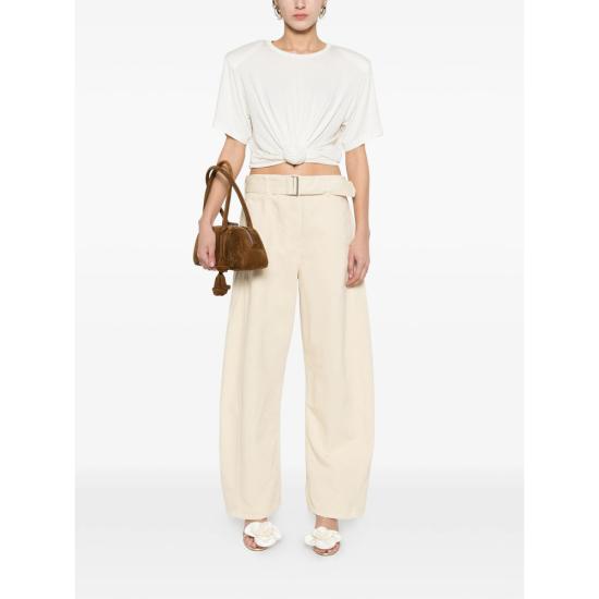 26SS 마그다뷰트림 탑 T SHIRT 01 CREAM WHITE - MAGDA BUTRYM