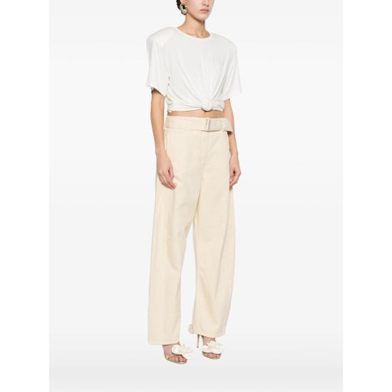 26SS 마그다뷰트림 탑 T SHIRT 01 CREAM WHITE - MAGDA BUTRYM