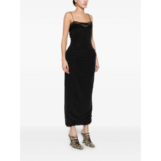 26SS 마그다뷰트림 미디 원피스 SUKIENKA 02 BLACK - MAGDA BUTRYM