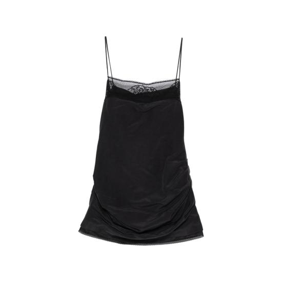 26SS 마그다뷰트림 숏 원피스 SUKIENKA 03 BLACK