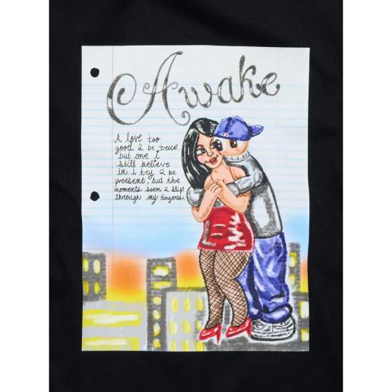 25FW 어웨이크 탑 TS003 BLACK - AWAKE