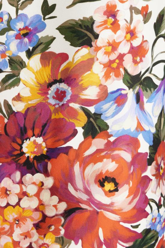 26SS 돌체앤가바나 숏팬츠 FTC42TIS11I HA5ZO MAZZFIORI FBIANCO - DOLCE & GABBANA