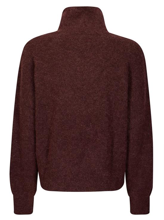 26SS 삼소앤삼소 니트웨어 F18322002 Burgundy - SAMSOE SAMSOE