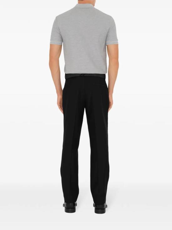 26SS 버버리 폴로 티셔츠 8099168 PALE GREY MELANGE DOM - BURBERRY