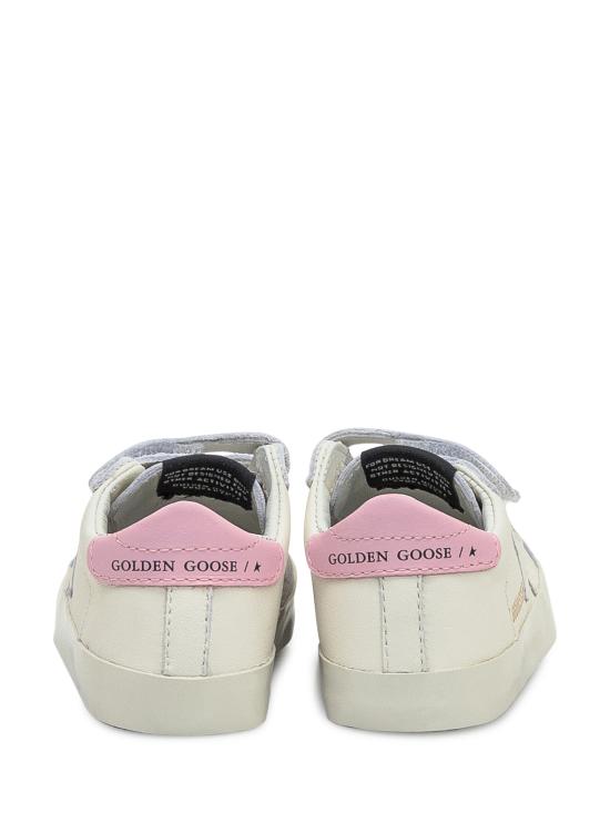 26SS [키즈] 골든구스 스니커즈 GIF00534F007129 11410 WHITE BABY PINK - GOLDEN GOOSE