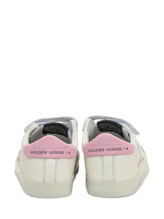 26SS [키즈] 골든구스 스니커즈 GIF00534F007129 11410 WHITE BABY PINK - GOLDEN GOOSE
