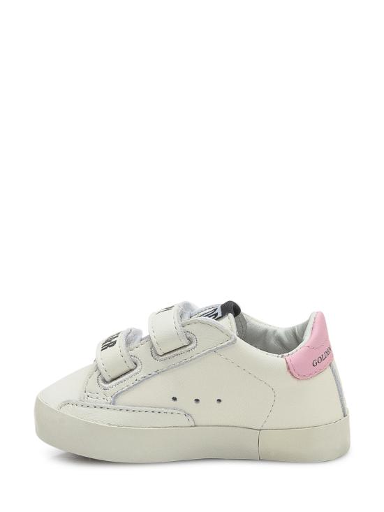 26SS [키즈] 골든구스 스니커즈 GIF00534F007129 11410 WHITE BABY PINK - GOLDEN GOOSE