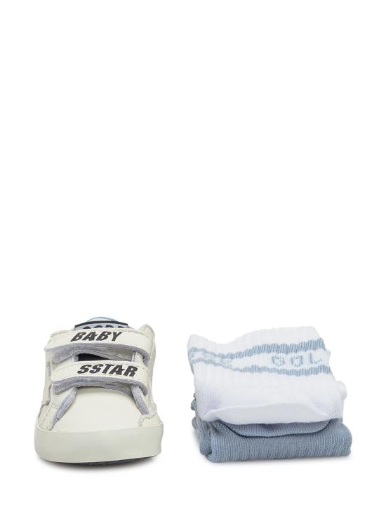 26SS [키즈] 골든구스 스니커즈 GIF00534F007129 11409 WHITE POWER BLUE