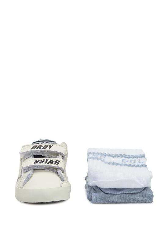 26SS [키즈] 골든구스 스니커즈 GIF00534F007129 11409 WHITE POWER BLUE