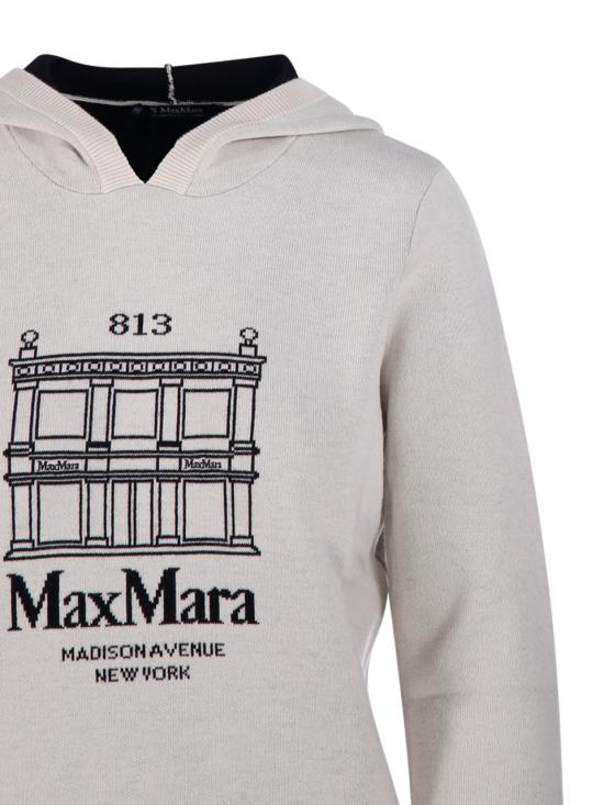 26SS 에스막스마라 후드 티셔츠 2619361201600 020 ECRU - 'S MAX MARA