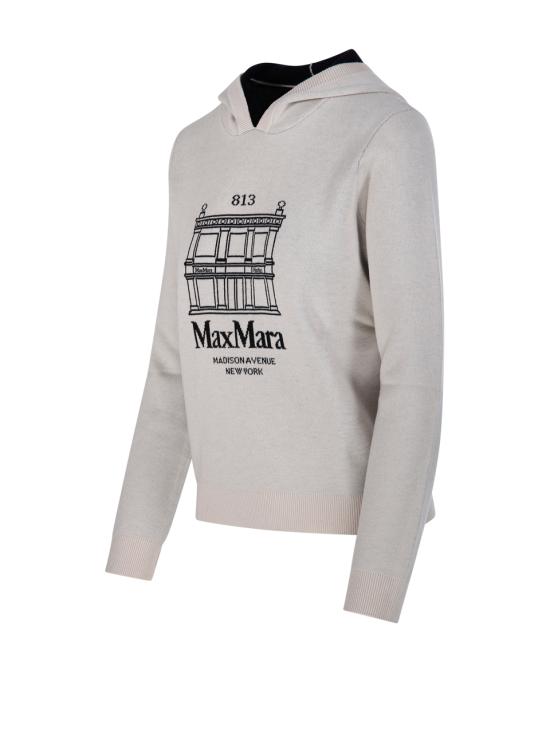 26SS 에스막스마라 후드 티셔츠 2619361201600 020 ECRU - 'S MAX MARA