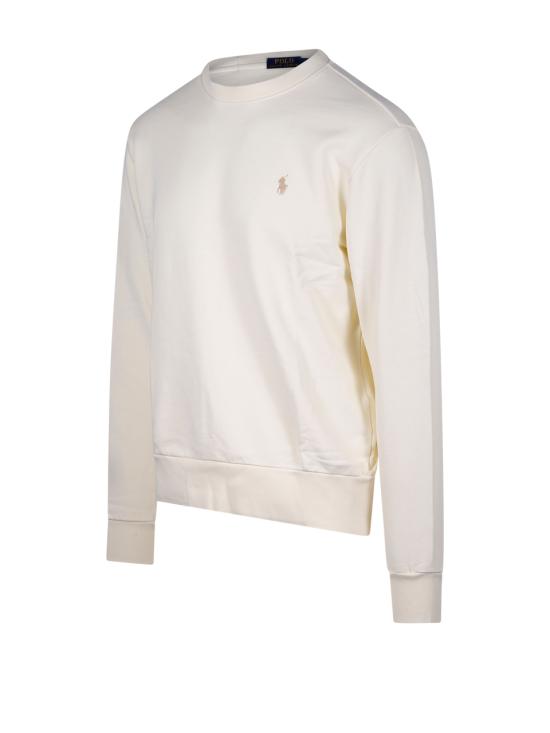 26SS 랄프 로렌 긴팔 티셔츠 710916689003 CLUBHOUSE CREAM - RALPH LAUREN