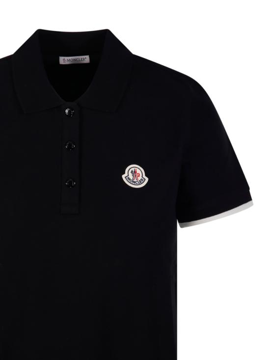 26SS 몽클레어 폴로 티셔츠 8A00004 84720 999 BLACK - MONCLER