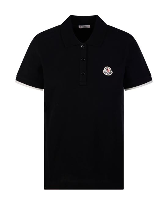 26SS 몽클레어 폴로 티셔츠 8A00004 84720 999 BLACK