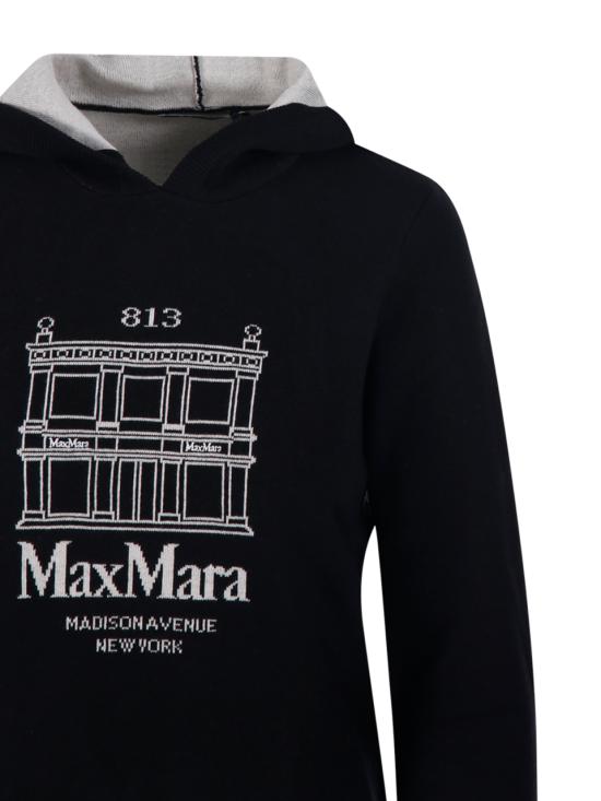 26SS 에스막스마라 후드 티셔츠 2619361201600 021 NERO - 'S MAX MARA