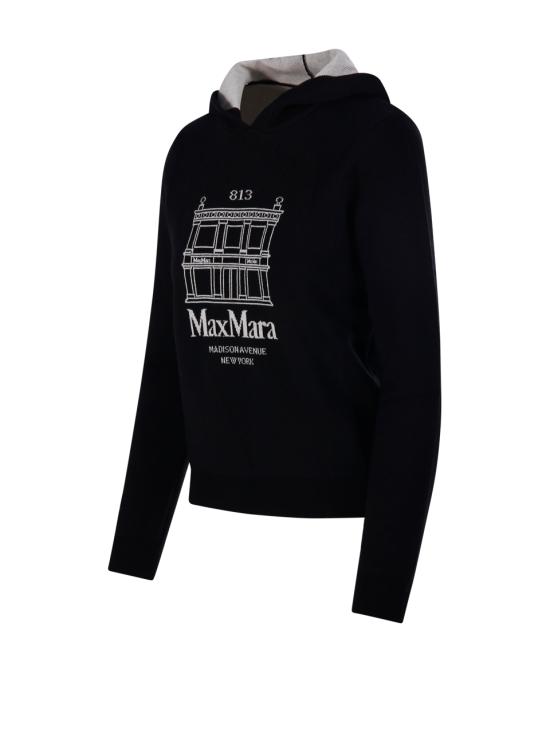 26SS 에스막스마라 후드 티셔츠 2619361201600 021 NERO - 'S MAX MARA