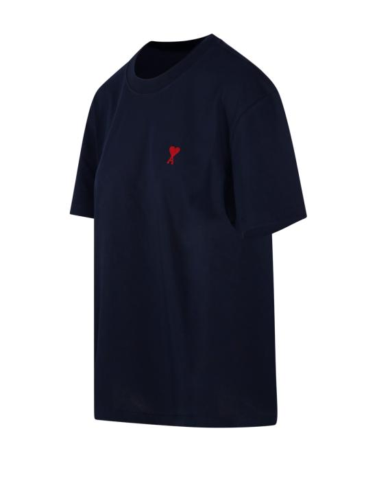 26SS 아미 탑 BFUTS035 724 430 NIGHT BLUE - AMI