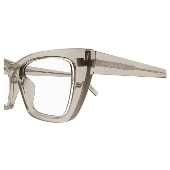 25FW 생로랑 안경 SL 276 MICA OPT 005 BEIGE BEIGE TRANSPARENT - SAINT LAURENT