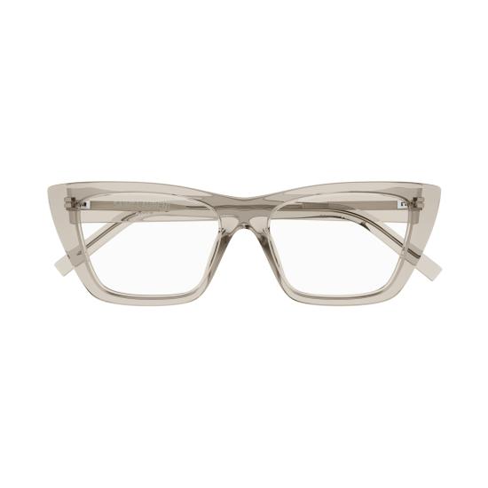 25FW 생로랑 안경 SL 276 MICA OPT 005 BEIGE BEIGE TRANSPARENT - SAINT LAURENT