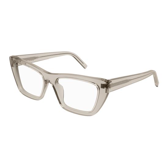 25FW 생로랑 안경 SL 276 MICA OPT 005 BEIGE BEIGE TRANSPARENT