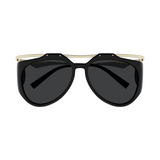25FW 생로랑 선글라스 SL M137 AMELIA 001 BLACK GOLD BLACK - SAINT LAURENT