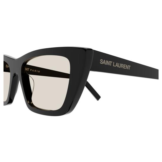 25FW 생로랑 선글라스 SL 276 MICA 038 BLACK BLACK YELLOW