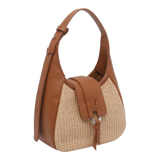 26SS 호간 숄더백 KBW01XS1100 V131J26 Brown - HOGAN