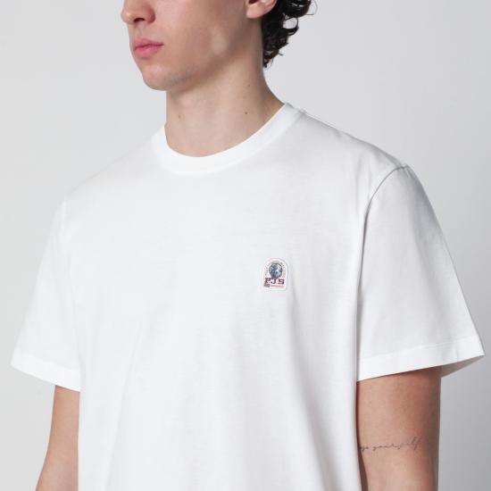 26SS 파라점퍼스 반팔 티셔츠 26SMPMTSER01CO White - PARAJUMPERS