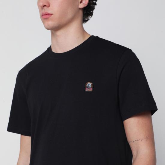 26SS 파라점퍼스 반팔 티셔츠 26SMPMTSER01CO Black - PARAJUMPERS