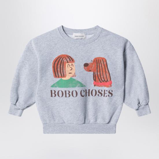 26SS [키즈] 보보쇼즈 티셔츠 B126AC038CO Grey