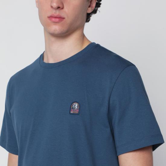 26SS 파라점퍼스 반팔 티셔츠 26SMPMTSER01CO Blue - PARAJUMPERS