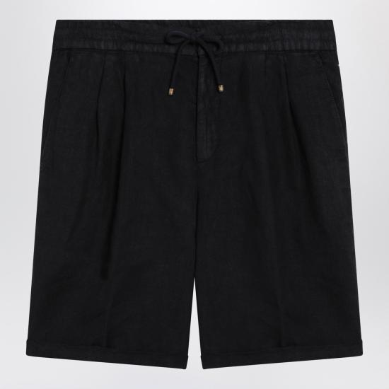 26SS 브루넬로 쿠치넬리 숏팬츠 M243DU0020LI Blue