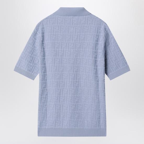 26SS 펜디 탑 FZC162AUW0 Light blue - FENDI