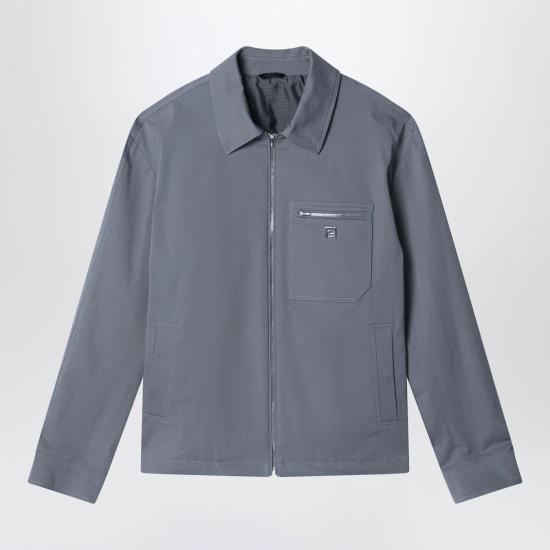 26SS 펜디 개버딘 블루종 FW1393AUVI Grey