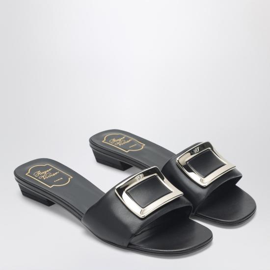 26SS 로저비비에 뮬/슬리퍼 RVW8164492091T Black - ROGER VIVIER