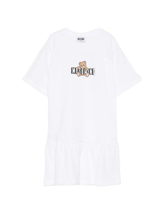 26SS [키즈] 모스키노 원피스 HDV0HL LCA1910101 White