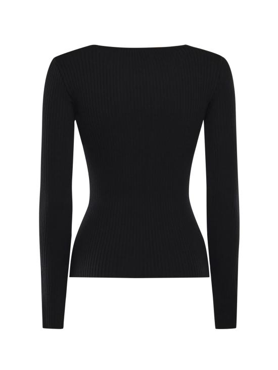 26SS 쿠레쥬 스웨터 126MT0479FI0001 9999 Black - COURREGES