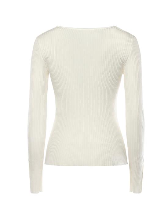 26SS 쿠레쥬 스웨터 126MT0479FI0001 HERITAGE WHITE - COURREGES