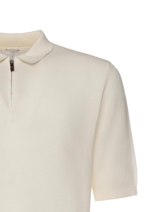 26SS 일레븐티 폴로 티셔츠 M76MAGM90MAG0M008 01 White - ELEVENTY